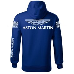 Autóipari Férfi Kapucnis Aston Martin - Kék