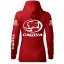 Damska bluza motocyklowa Cagiva - czerwona