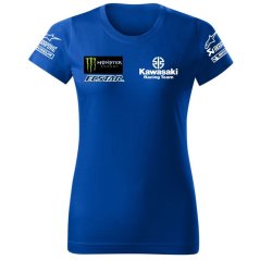 T-shirt Damski Kawasaki - Niebieski