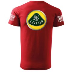T-shirt Męski Lotus - Czerwone