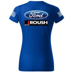 T-shirt Damski Ford - Niebieski
