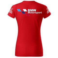 Dámske Tričko BMW - Červené