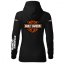 Damska bluza motocyklowa Harley-Davidson - Czarny - Rozmiar: L