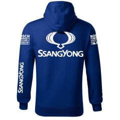 Męska bluza samochodowa SsangYong - Niebieski