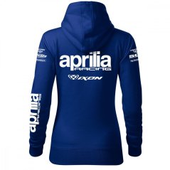 Damska bluza motocyklowa Aprilia - niebieski