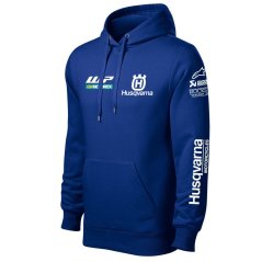 Męska bluza motocyklowa Husqvarna - Niebieski