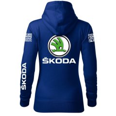Autóipari Női Kapucnis Škoda - Kék