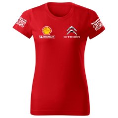 Koszulka Damska Citroën - Czerwona