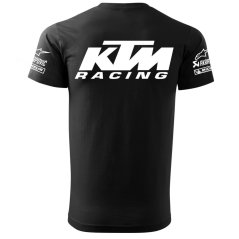 T-shirt Męski K.M. - Czarny