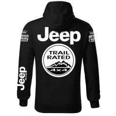 Męska bluza samochodowa Jeep - Czarny