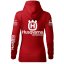 Damska bluza motocyklowa Husqvarna - czerwona - Rozmiar: XL