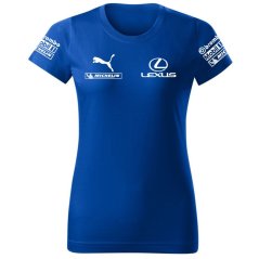 T-shirt Damski Lexus - Niebieski