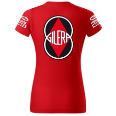 Női Póló Gilera - Piros