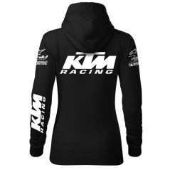 Damska Bluza Motocyklowa K.M. - Czarna