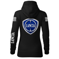Autóipari Női Kapucnis Lancia - Fekete