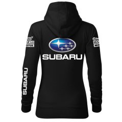 Autóipari Női Kapucnis Subaru - Fekete