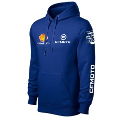 Motoros Férfi Kapucnis CF Moto - Kék
