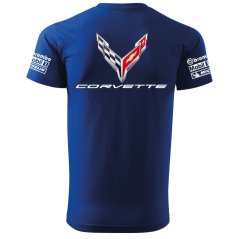 Koszulka Męski Corvette - Niebieski