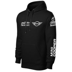 Męska bluza samochodowa Mini Cooper - Czarny