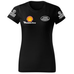 T-shirt Damski Jawa - Czarny