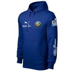 Autóipari Férfi Kapucnis Alfa Romeo - Kék