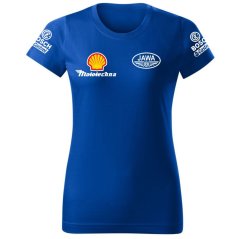 T-shirt Damski Jawa - Niebieski