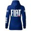 Automobilová Dámská Mikina Fiat - Modrá - Velikost: XS