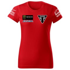 Női Póló Triumph - Piros