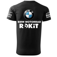 T-shirt Męski BMW Motorrad - Czarny