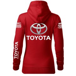 Bluza samochodowa dla kobiet Toyota - czerwona