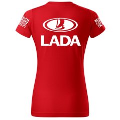 Koszulka Damska Lada - Czerwona