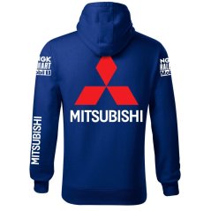 Autóipari Férfi Kapucnis Mitshubishi - Kék