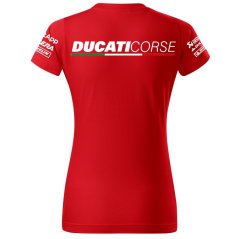 Női Póló Ducati - Piros