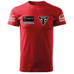 Férfi Póló Triumph - Piros