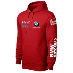 Męska bluza motocyklowa BMW Motorrad - czerwona