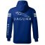 Autóipari Férfi Kapucnis Jaguar - Kék - Méret: 2XL