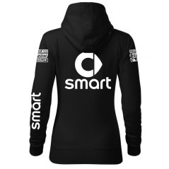 Damska bluza samochodowa Smart - Czarny