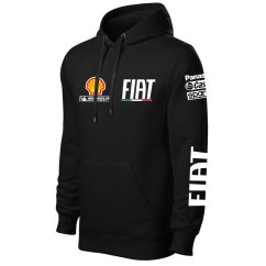 Autóipari Férfi Kapucnis Fiat - Fekete