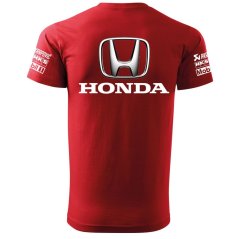 Férfi Póló Honda Auto - Piros