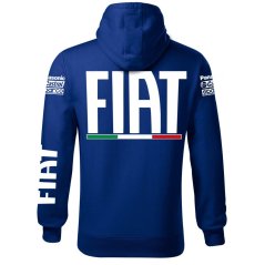 Męska bluza samochodowa Fiat - Niebieski