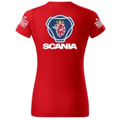 Koszulka Damska Scania - Czerwona