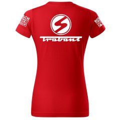 Női Póló Trabant - Piros