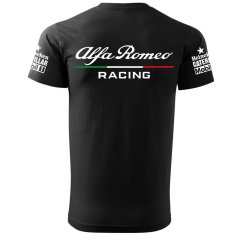 T-shirt Męski Alfa Romeo - Czarny