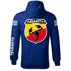 Autóipari Férfi Kapucnis Fiat Abarth - Kék