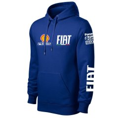 Męska bluza samochodowa Fiat - Niebieski