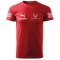 T-shirt Męski Corvette - Czerwone