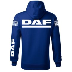 Autóipari Férfi Kapucnis DAF - Kék