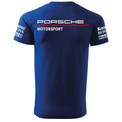 Férfi Póló Porsche - Kék