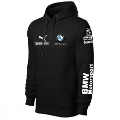 Autóipari Férfi Kapucnis BMW - Fekete