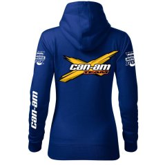 Motoros Női Kapucnis Can Am - Kék